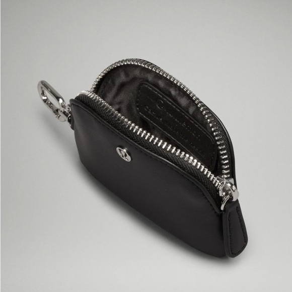 Lululemon Cactus Leather Dual Pouch Wristlet - Picture 3 of 7